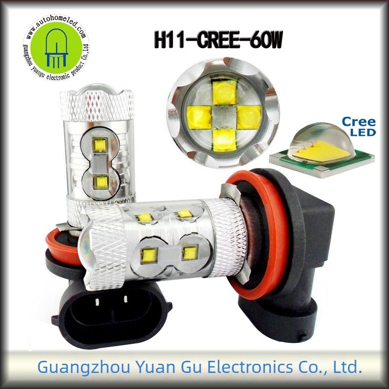 LED ködfényszóró autóhoz LEDCR60, 60W, 12V, 820 lm, 6000K, 50000 h