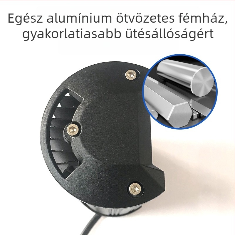 LED lökhárító LED csík off-road járművekhez, 9-24V, alumíniumötvözet ház, vízálló és porálló, 1890 lm