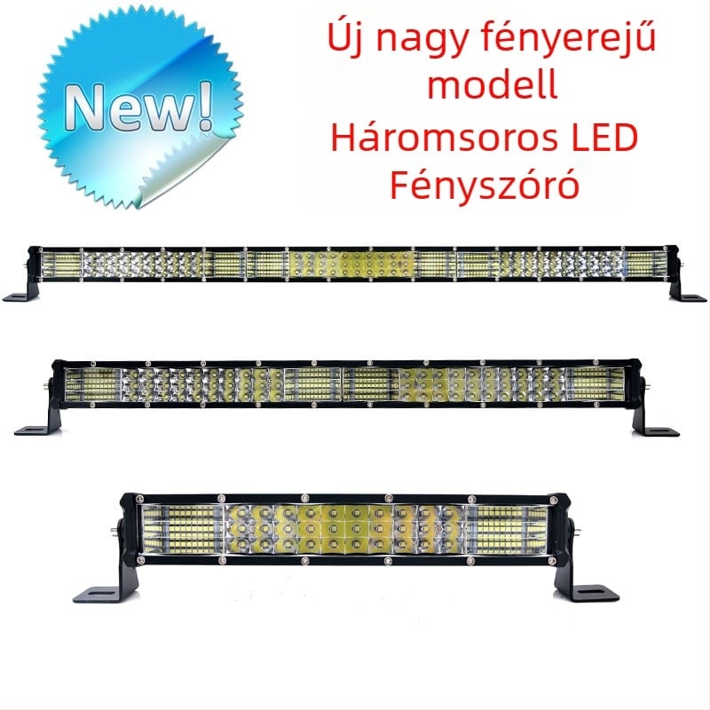 LED mennyezeti világítás terepjáróhoz – modell 5R-78-Combo, 156W, 5400LM, 10-35V DC