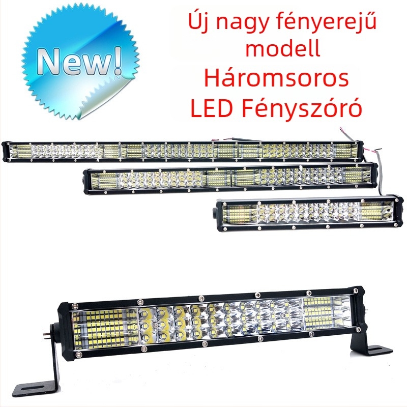 LED mennyezeti világítás terepjáróhoz – modell 5R-78-Combo, 156W, 5400LM, 10-35V DC