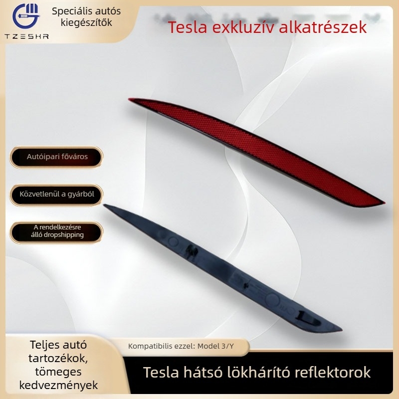 Tesla Model 3/Y hátsó lökhárító LED-reflektorléc