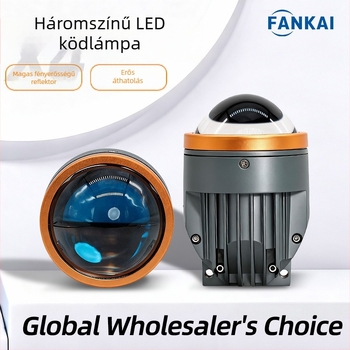 LED ködlámpa X4 – 52W, 12V, 38 000 lm, 6500K, alumínium ötvözet