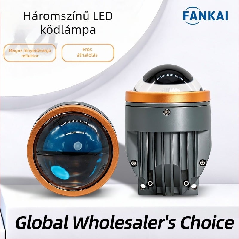 LED ködlámpa X4 – 52W, 12V, 38 000 lm, 6500K, alumínium ötvözet