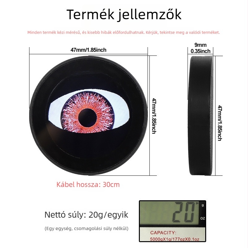 LED ködfényszóró Dynamic Devil Eyes, 12V, alumínium, univerzális kompatibilitás, 50000 óra élettartam