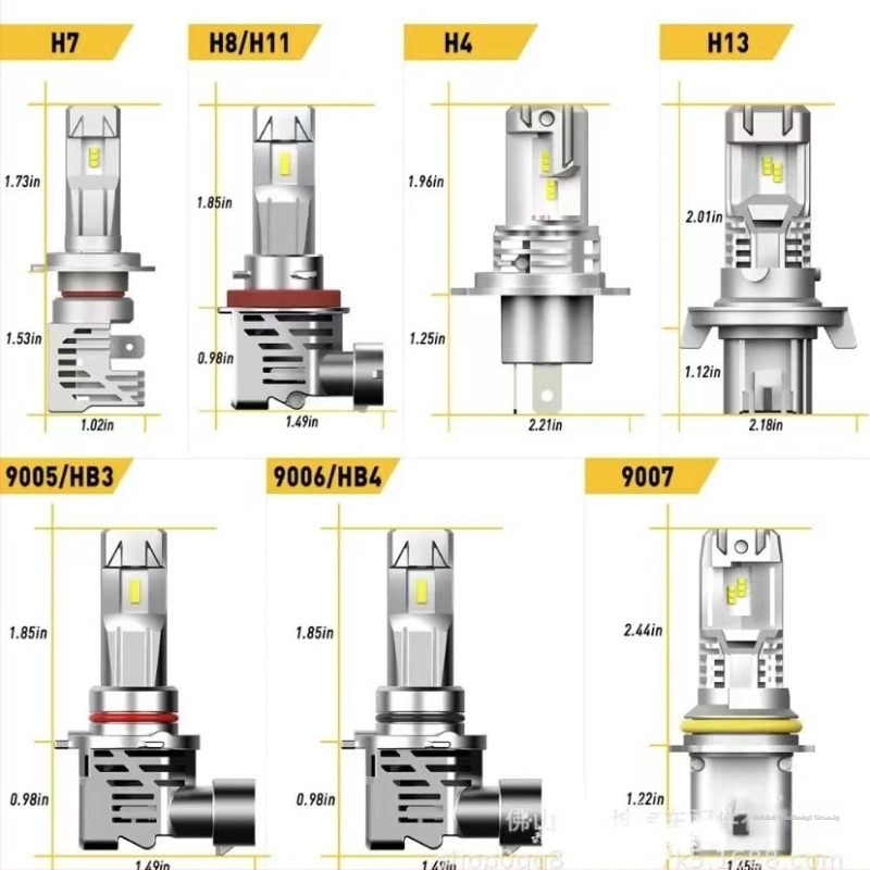 M3 LED autófényszóró - alumínium ház, 25W, 12V, 6000 lm