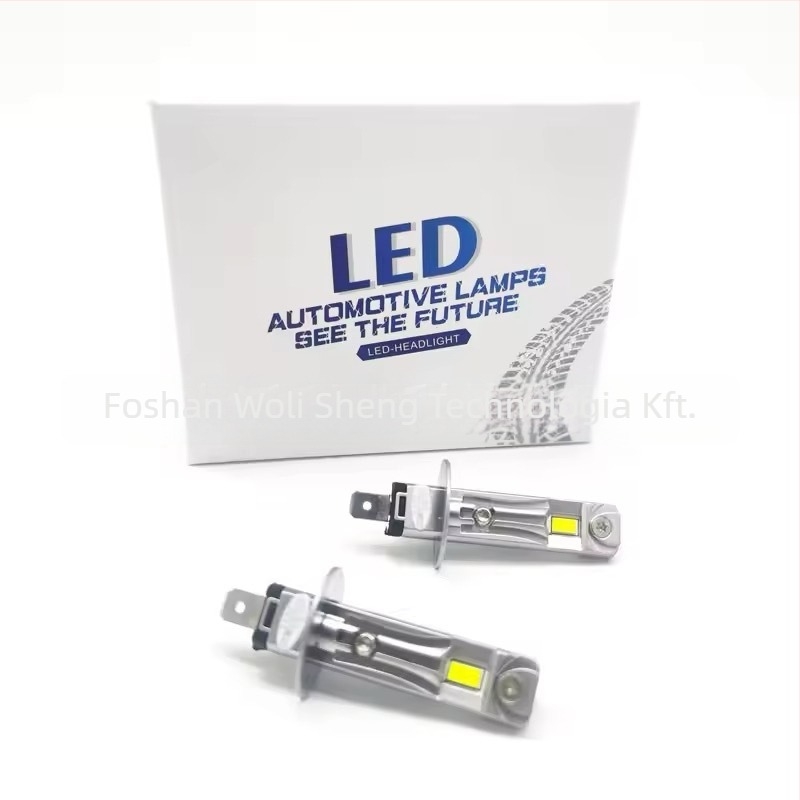 H4 LED autófényszóró, 35W, 12V, 2800LM, IP67, alumínium ház ventilátoros hűtéssel, univerzális illeszkedés