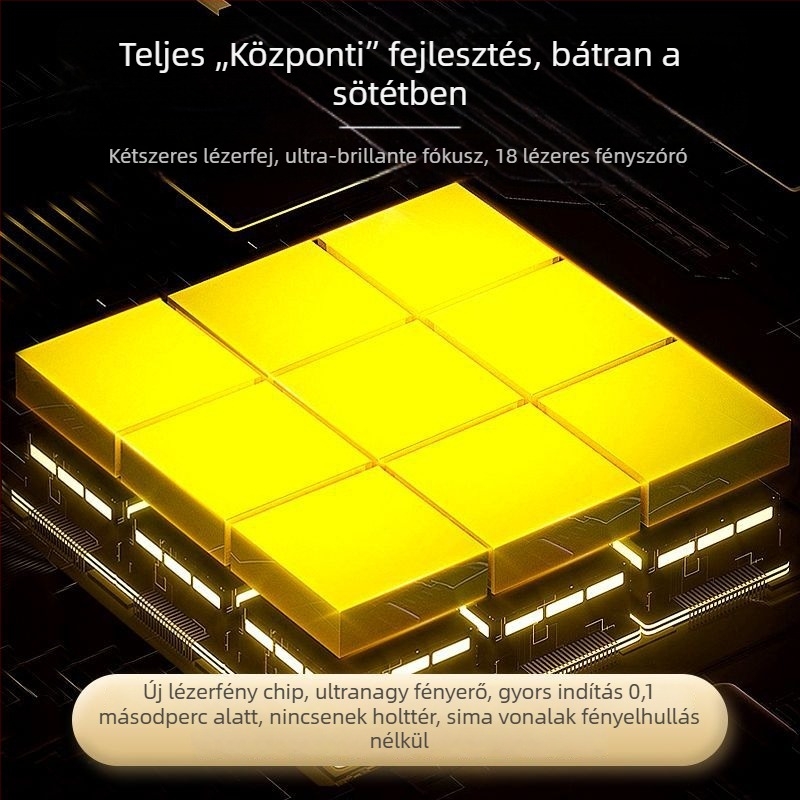 Előre LED autófényszóró, integrált kialakítás, 80–90W teljesítmény, 12V, LED fényforrás, alacsony fény