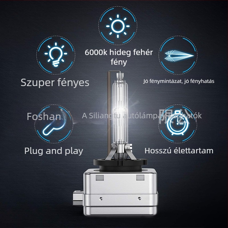 Autó HID Xenon izzók D1S D2S D3S D4S D5S D8S, 35W, 12V, 8000 lm