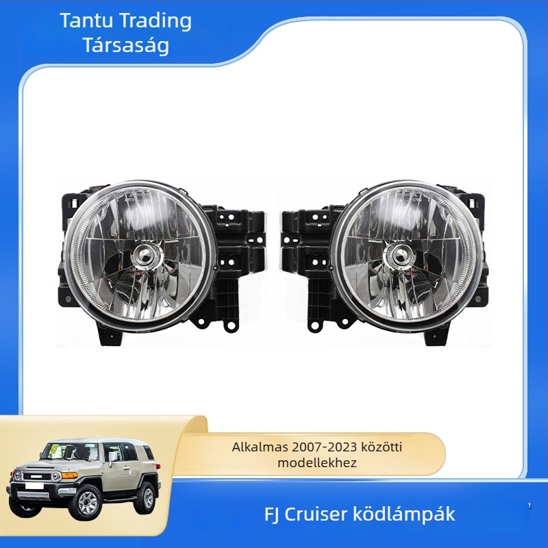 Halogén fényszóró Land Cruiser Fj Cruiserhez, modellek 81070-35445 és 81140-35550