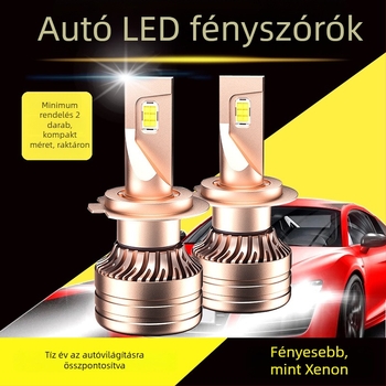 F5G autó LED fényszóró, 40W, 12V, 8000 lm, IP67