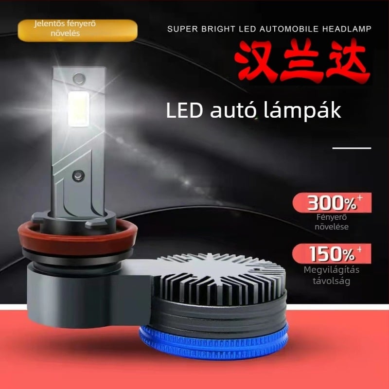 Highlanderhez készült LED fényszóróizzó (H11/H8/H9/9005) - 55W, 6500LM, CANBUS dekódolás