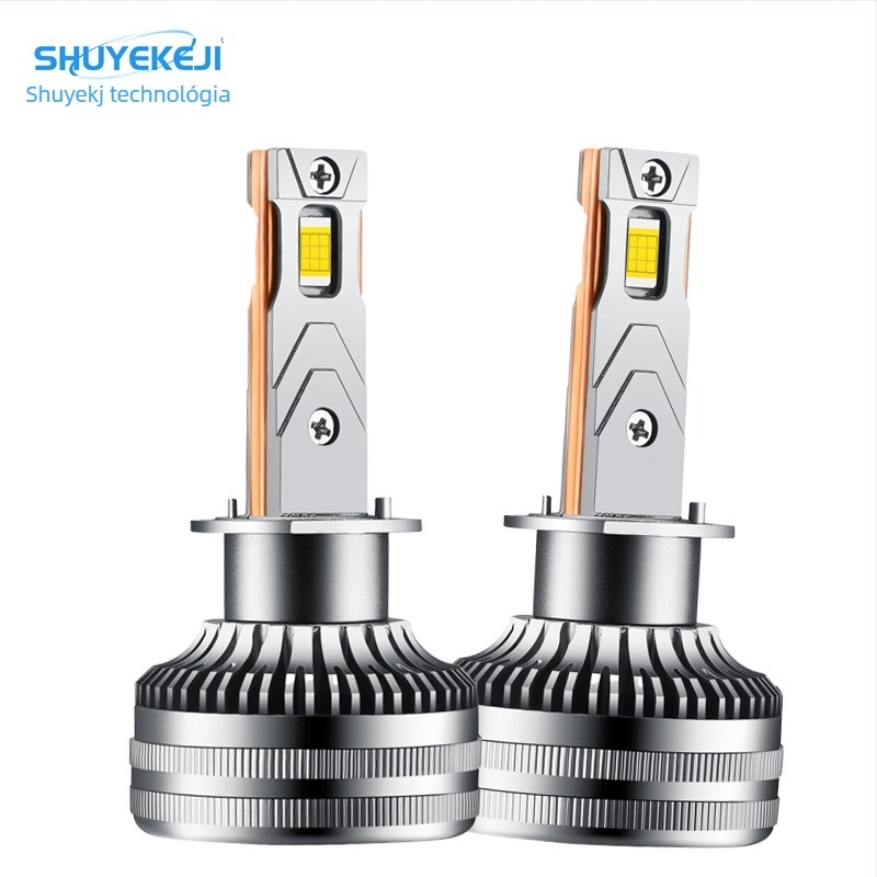 LED autólámpa dupla rézcső dizájnnal, 60W, 12-24V, 12000 lm, IP68