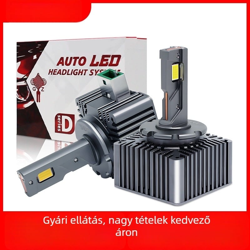 LED elsőfény kettős rézcsővel, D1S/D2S/D3S/D4S, 35W/45W, 6000LM, 12V