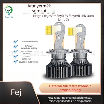 LED autó lámpák 90W, 9000 lm, 9-63V, vízálló, modell ZFS96