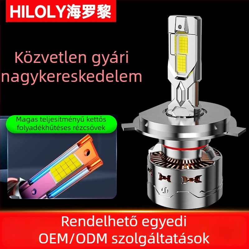 Beépített LED autólámpa magas és alacsony fénysugárral — 70W, 9-40V, IP68, 5000-12000 lm, CSP 3570
