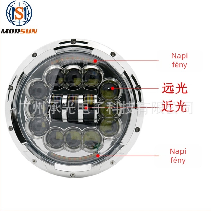 Wrangler LED fényszóró MS-HL90B, 54W, 12V, OSRAM, IP67