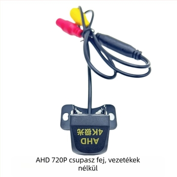Autó hátsó kamera, AHD 720P, tükörkép, 12V, 140° látószög