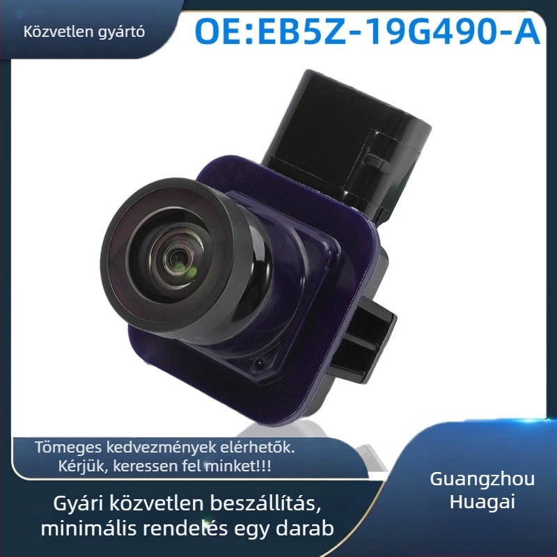 Hátsó tolató kamera EB5Z-19G490-A Ford Explorer 2011-2015-höz, 170°-os széles látószög, 480x600 felbontás, 12V tápegység