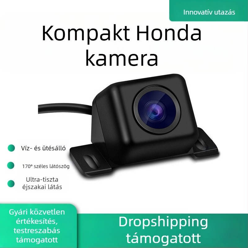 Autóba szerelt hátsó kamera Honda kompakt modellekhez — HD éjszakai látás, széles látószög, vízálló