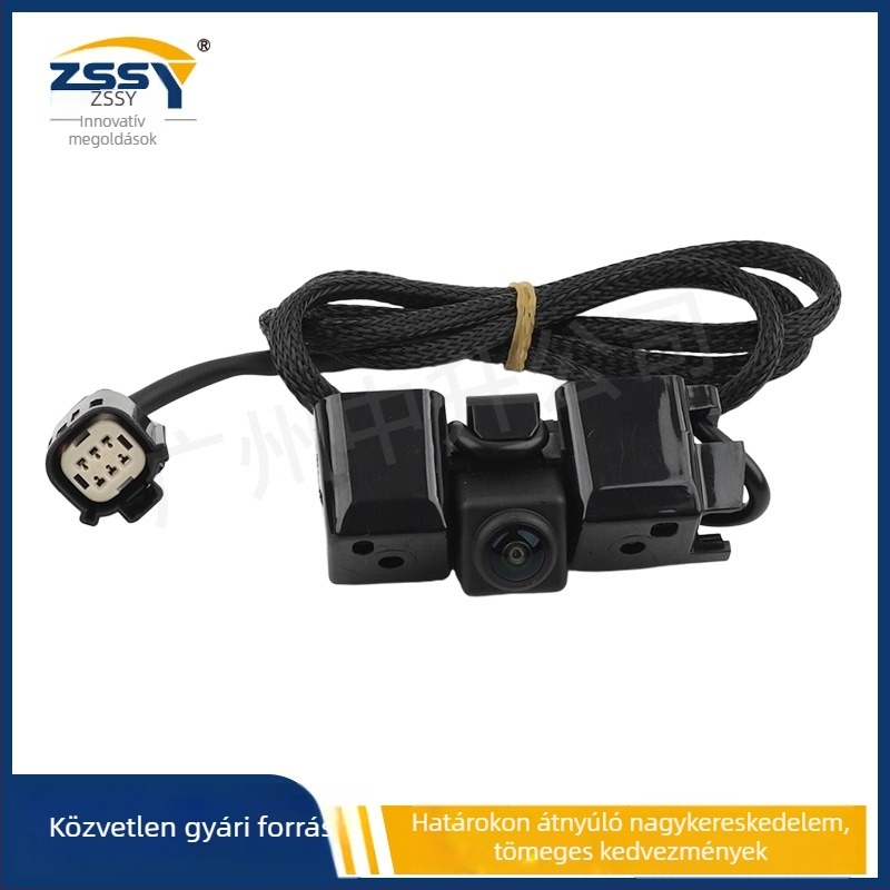 Hátrameneti kamera, 6-pins csatlakozóval, Chevrolet Silverado/GMC (2014-2015) modellékhez, felbontás 480×600, állítható látószög, műanyag ház