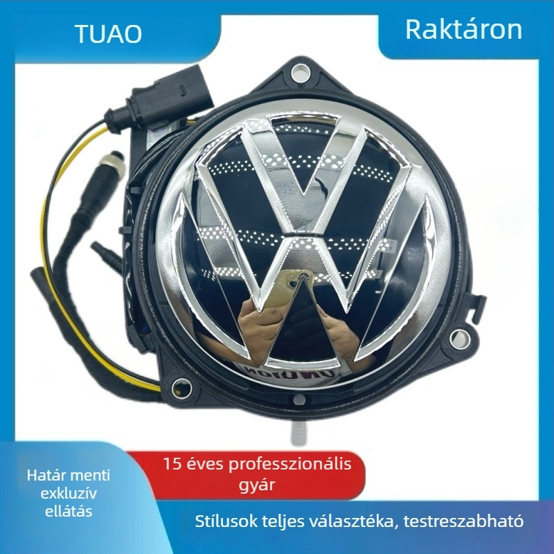 Volkswagen hátsó kamera Golf, B8, Jetta, Lavida, Passat és Polo modellekhez, 170° látószög, 1280×720 felbontás, AHD
