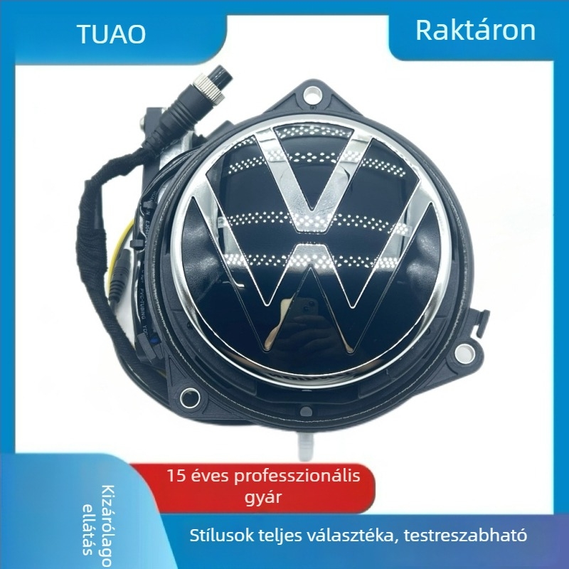 Volkswagen hátsó kamera Golf, B8, Jetta, Lavida, Passat és Polo modellekhez, 170° látószög, 1280×720 felbontás, AHD