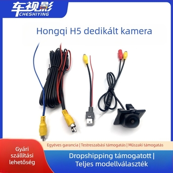 Hátsó nézet kamera Red Flag H5-hez 720P felbontással, 12V tápegységgel, 170° látószöggel, PAL/NTSC, kompatibilis az eredeti autó kijelzővel
