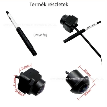 360°-os panorámas képalkotó rendszer jobb oldali holttér autókamerával, AHD, sztárfényes éjjellátás, Sony 662, széles dinamikai tartomány WDR