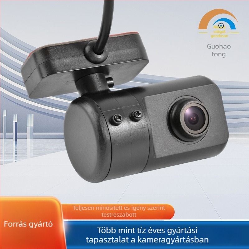 USB-s autókamera taxihoz, első nézet, hang, IRCUT és infravörös megvilágítás