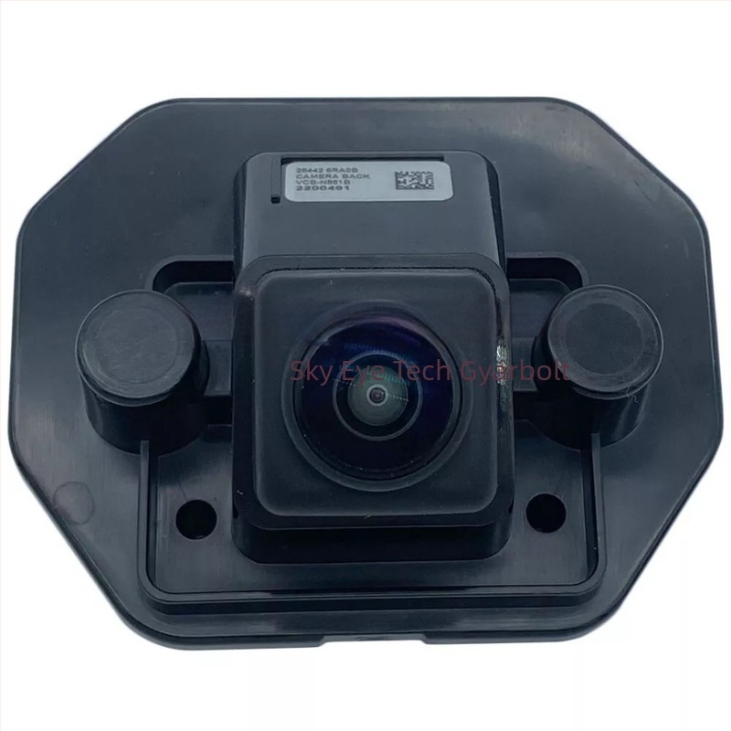 Nissan hátsó nézet kamera, modell 28442-6ra0b, felbontás 480x600, 12V, 6W, állítható szög