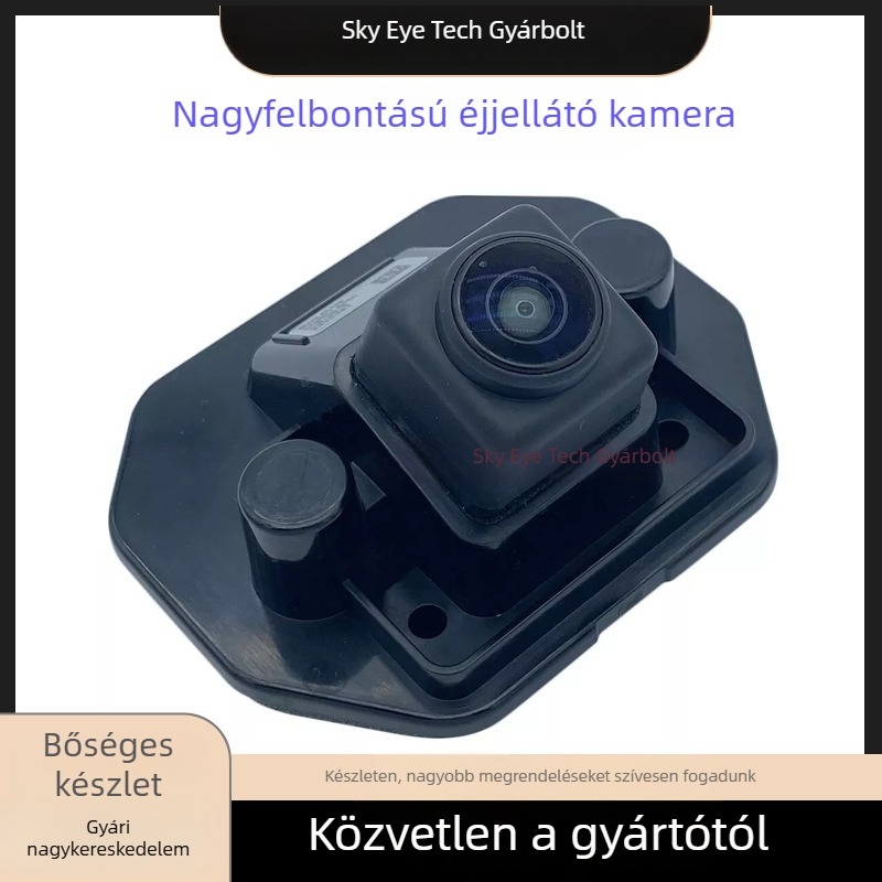 Nissan hátsó nézet kamera, modell 28442-6ra0b, felbontás 480x600, 12V, 6W, állítható szög