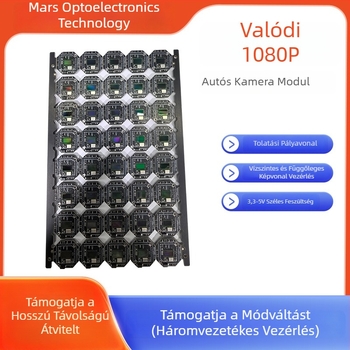 Autó panoráma kamera modul, széles látószög, meghajtó nélkül, 3D zajcsökkentés, tolató kép modul