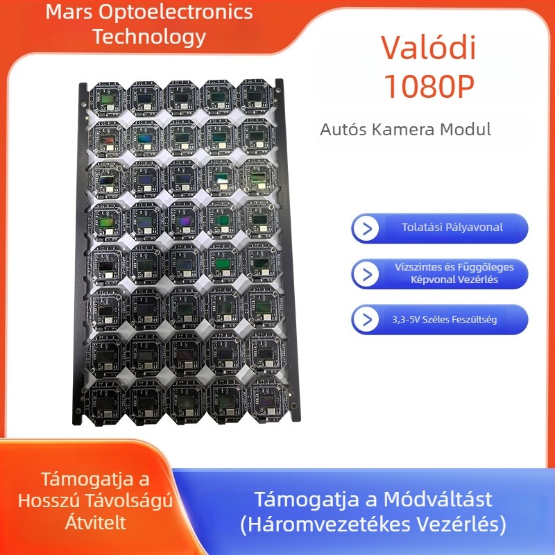Autó panoráma kamera modul, széles látószög, meghajtó nélkül, 3D zajcsökkentés, tolató kép modul