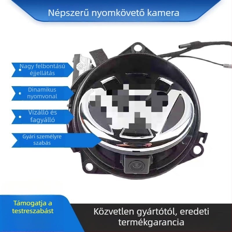 VW Golf/Jialv/Magotan/B8L Lingdu hátsó tolató kamera – 1280x720, 170° látószög, CMOS3089 szenzor, 12V, CVBS/AHD/RGB/HDMI videójel