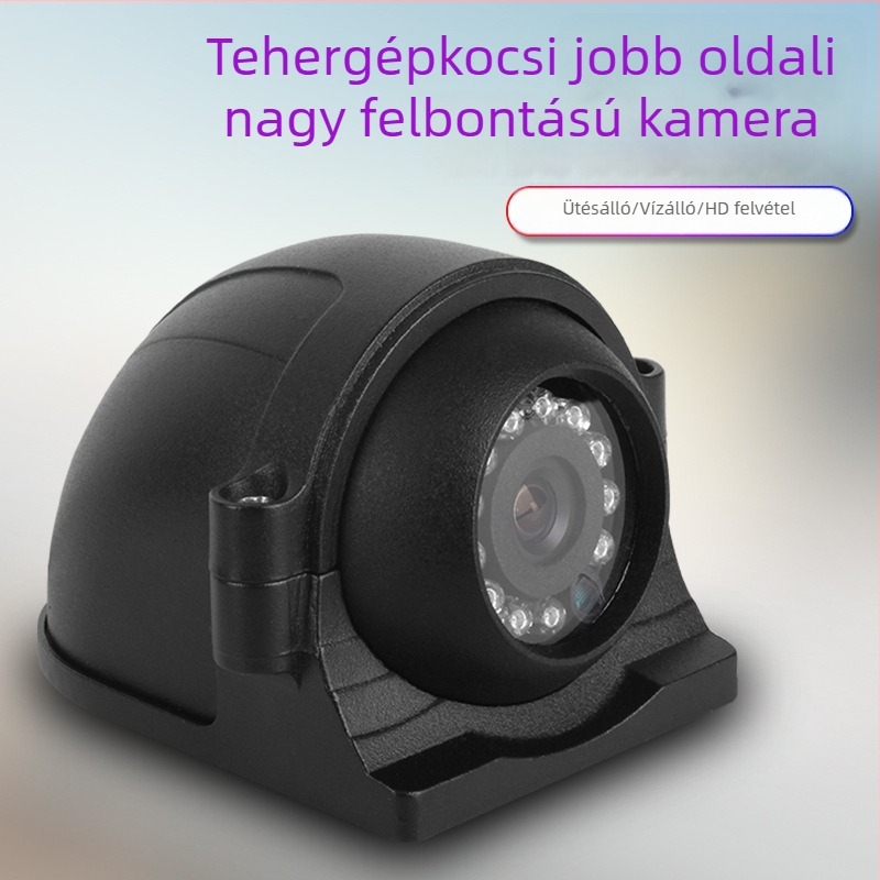 AHD oldalsó nézetű kamera infravörös éjjellátással teherautókhoz, jármű megfigyeléséhez és hátsó nézetet biztosító kamera buszokhoz