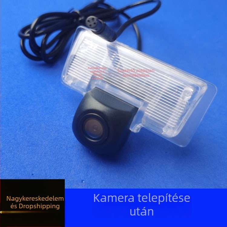 Nissan Sylphy/Teana/Yida hátsó kamera- és rendszámvilágítás tartó, alapburkolattal