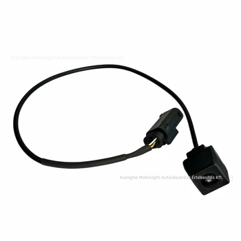 Hátsó kamera Hyundai és Kia modellhez, ABS ház, 12V tápegység, állítható szög, tükrözött kép, modellek 95750-2B500/95750-2B501