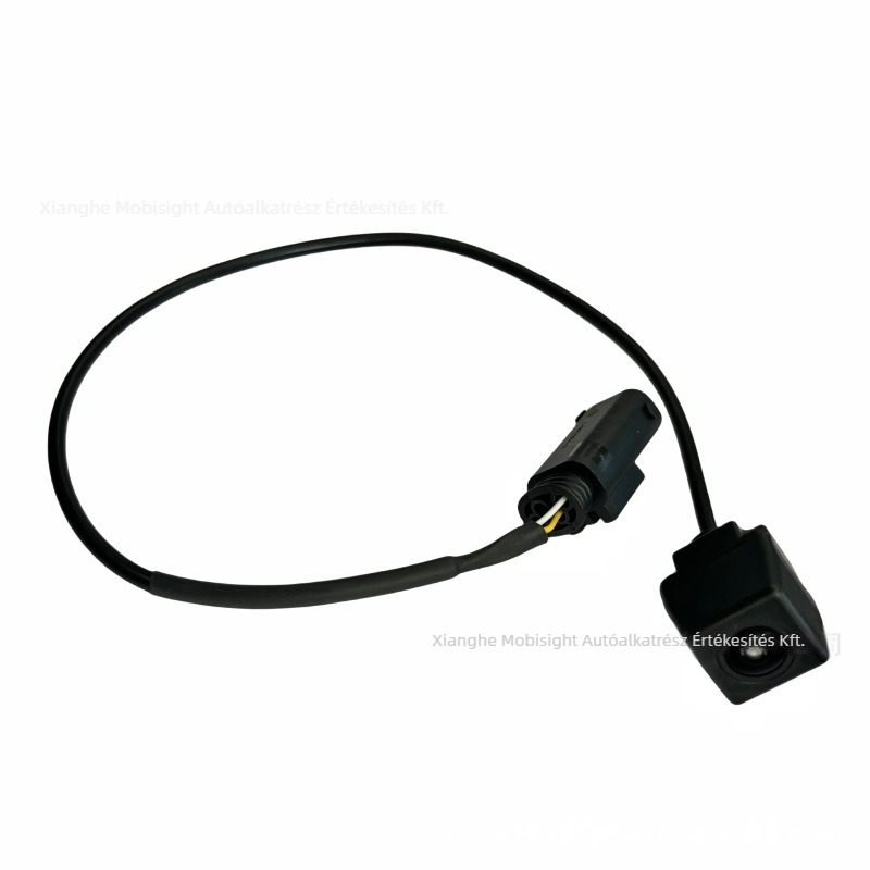 Hátsó kamera Hyundai és Kia modellhez, ABS ház, 12V tápegység, állítható szög, tükrözött kép, modellek 95750-2B500/95750-2B501