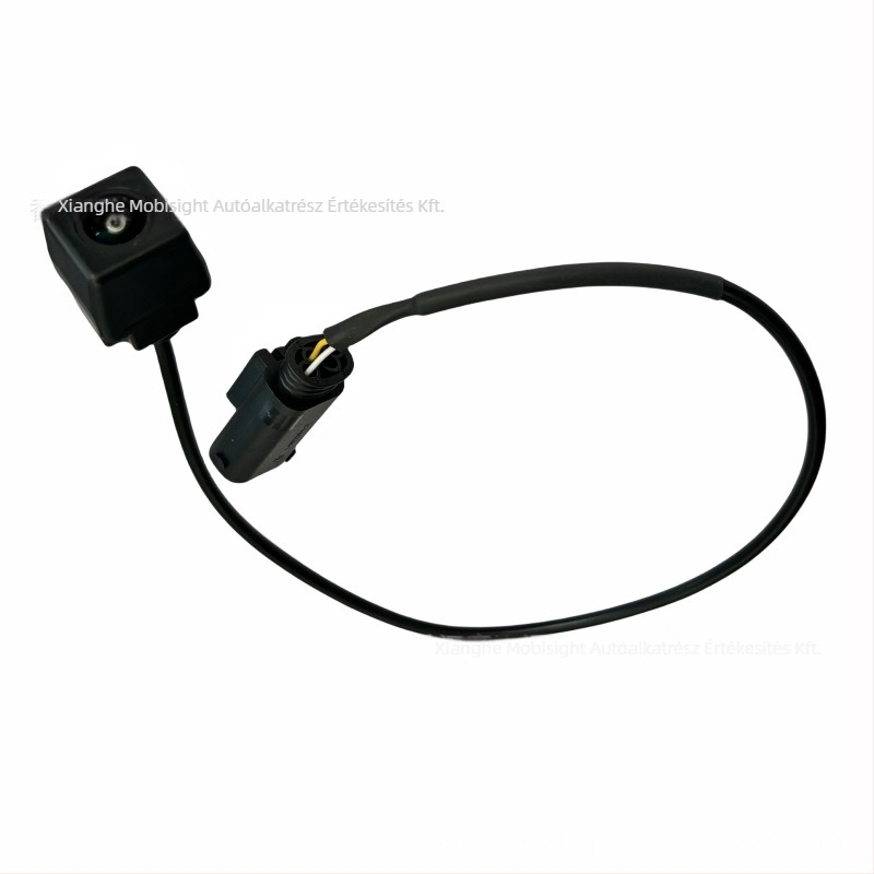 Hátsó kamera Hyundai és Kia modellhez, ABS ház, 12V tápegység, állítható szög, tükrözött kép, modellek 95750-2B500/95750-2B501
