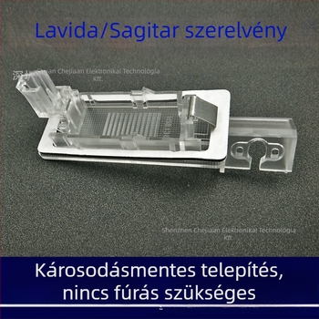 SQuanda hátsó kamera tartó Sagittarius/Lavida/Passat számára, 12V, műanyag, modell ZJ