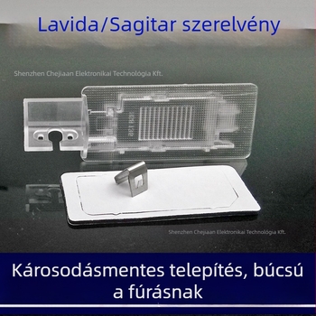SQuanda hátsó kamera tartó Sagittarius/Lavida/Passat számára, 12V, műanyag, modell ZJ