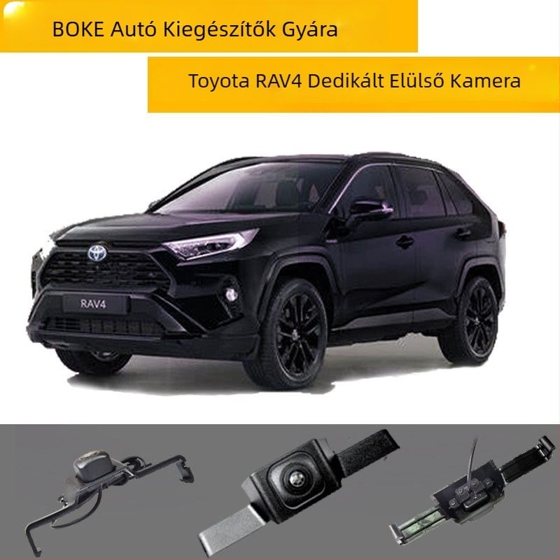 RAV4 Első Nézet Kamera, HS8132, 720P, 12V, CCD, Vízálló Éjszakai Látás