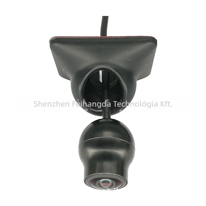 Autóhoz USB illesztőprogram nélküli kamera holttér megfigyelésére, 720P széles látószög, UVC protokoll, 5V tápegység, 110° látómező