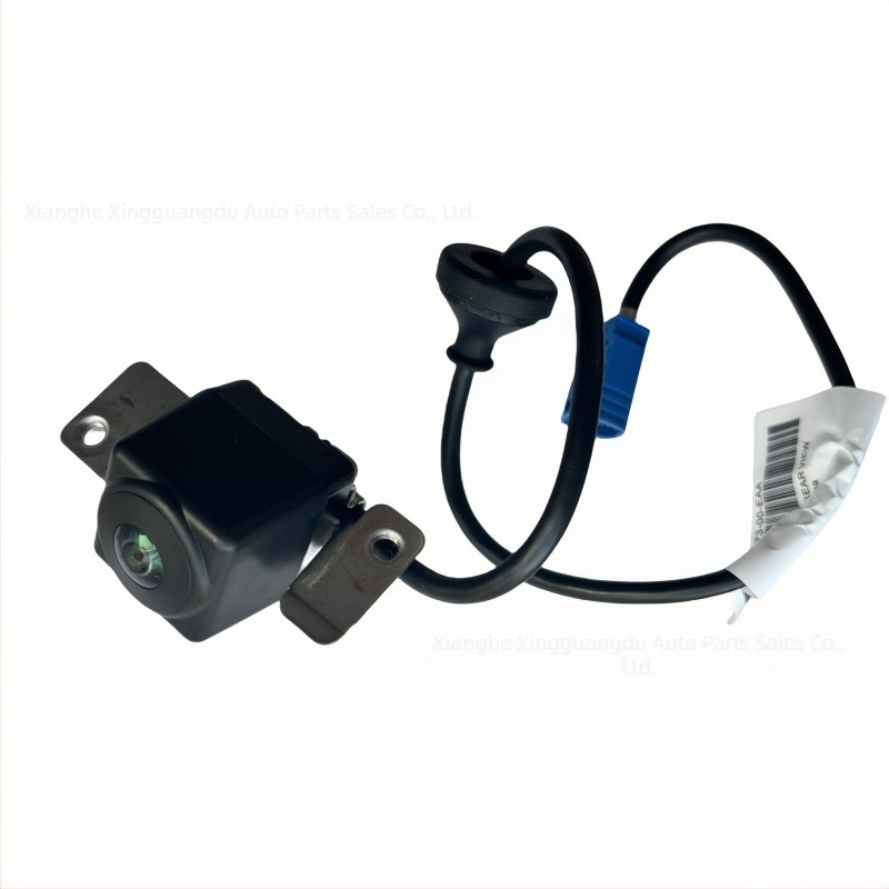 Tesla 12-18 modellhez visszapillantó kamera – ABS ház, 12V tápegység, tükörkép, model kódok 1006773-00-EAA / 100677300EAA