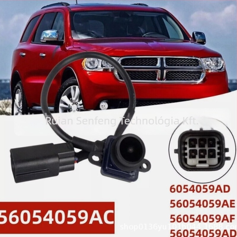 Hátrameneti kamera Jeep Cherokee és Dodge Durango (2011-2013) - 1920x1080, 12V, 180° látómező, NTSC, modellek 56054059AD/AB/AC/AE/AH