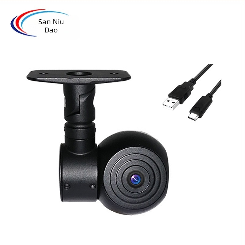 Autós USB kamera SND-210 USB — 1080P, 12-24V tápellátás, állítható 90-180°-os szög, csillagfényes éjszakai kép, AHD 1080