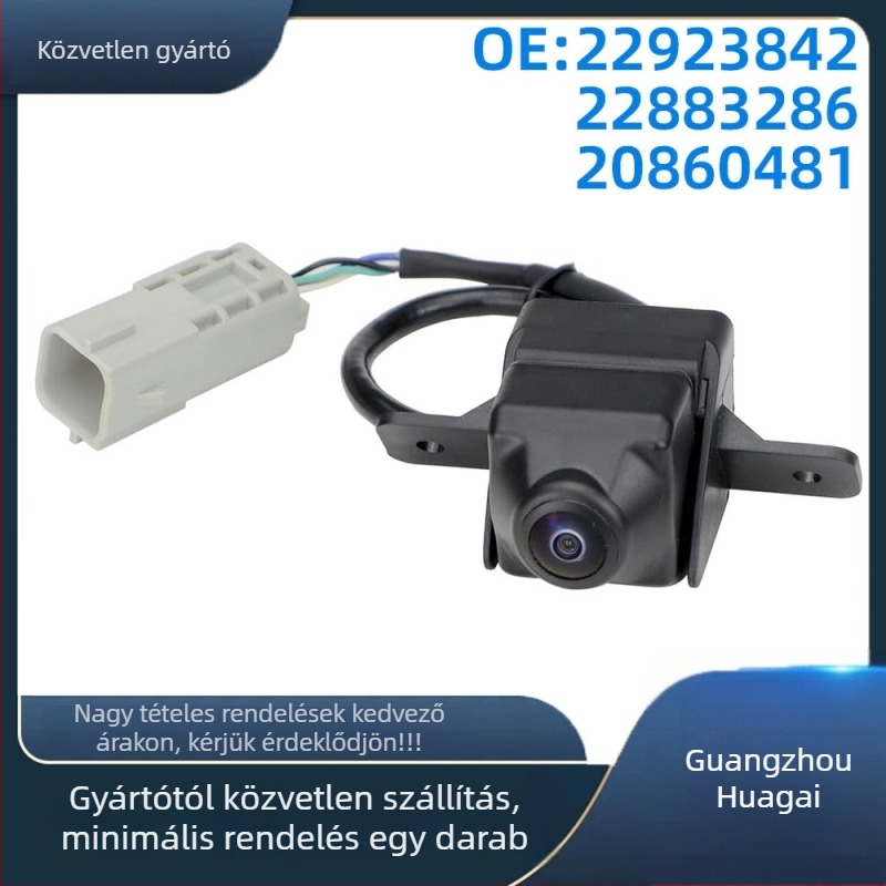 Hátsó kamera Chevrolet Allure 2014-2016 Buick számára – 12V, 170° látószög, felbontás 480x600, ABS+fém ház, Modell 22923842/22883286