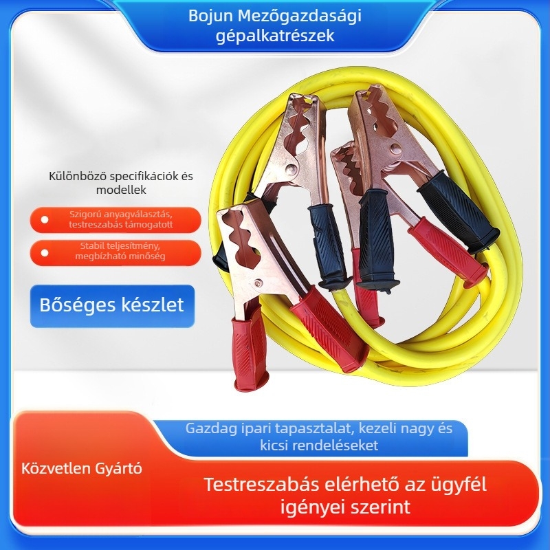 Autó akkumulátor indítózsinórok csipeszekkel, járműhasználatra – Akkumulátor, Modell: Consult, Márka: Other