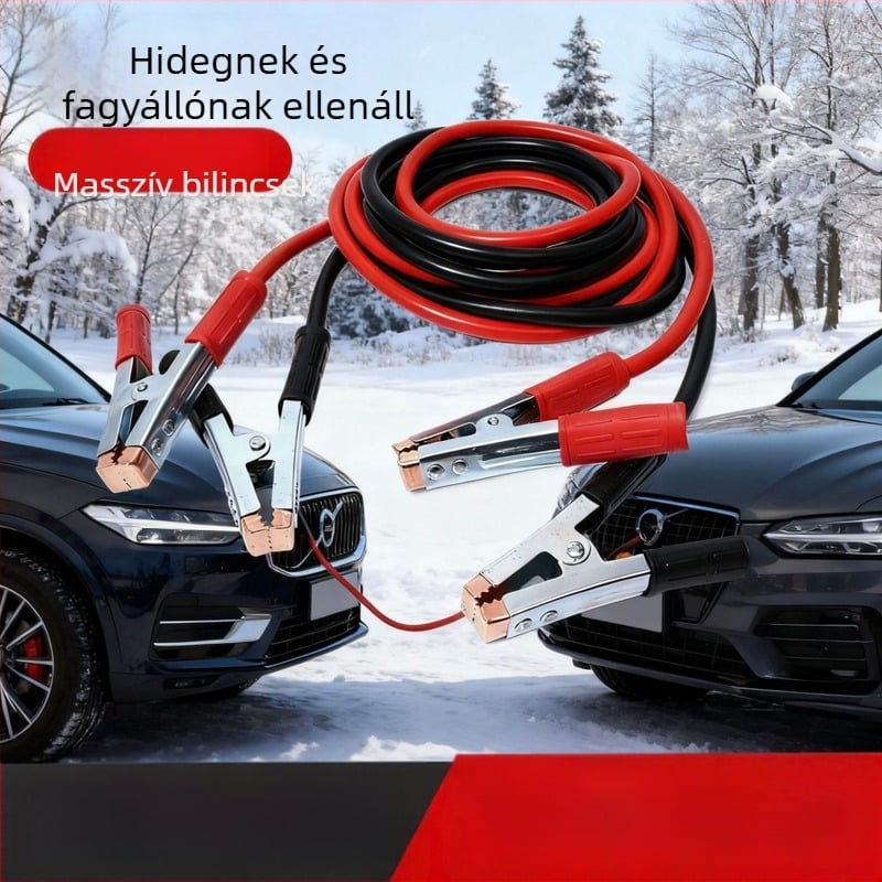 Autóindítókábel, alumínium bevonatú rézzel, nagy teljesítményű akkumulátor-kapcsoló kábel