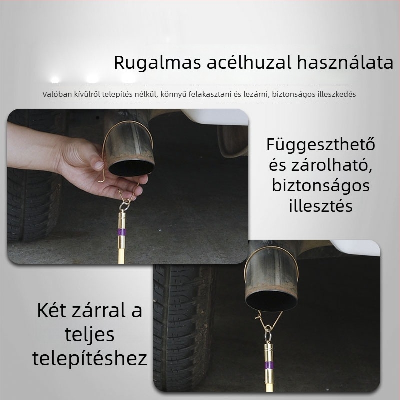 Autó anti-sztatikus földelő heveder a kipufogócsőhöz, terep használatra — Márka: Mrs. car; Származás: Zhejiang